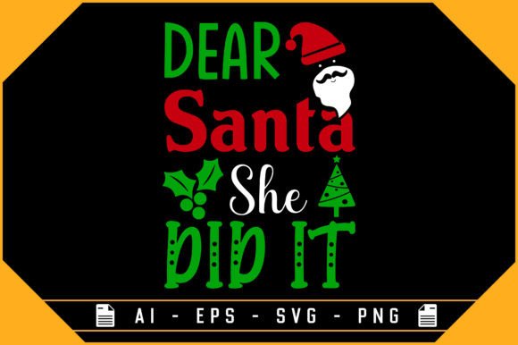 Download Typography Christmas T-shirt Desgin - Typography Collection