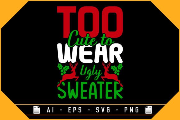 Download Typography Christmas T-shirt Desgin - Typography Collection