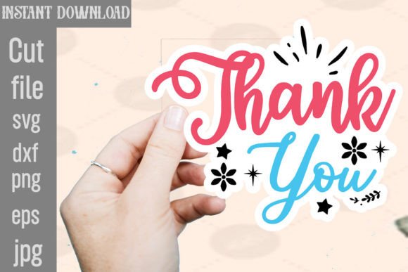 Download Thank You SVG Stickers - Thank you Collection